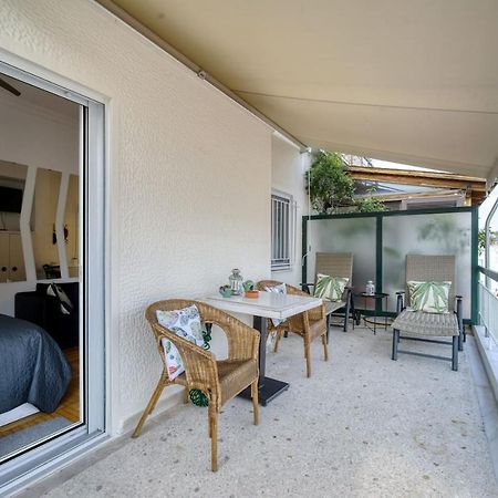 The Cactus Apartment With Large Sunny Balcony Atény Exteriér fotografie