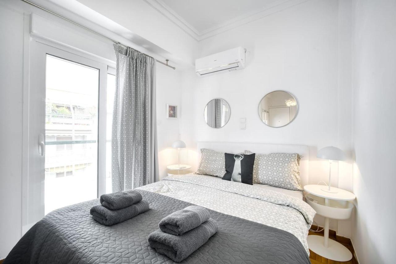 The Cactus Apartment With Large Sunny Balcony Atény Exteriér fotografie