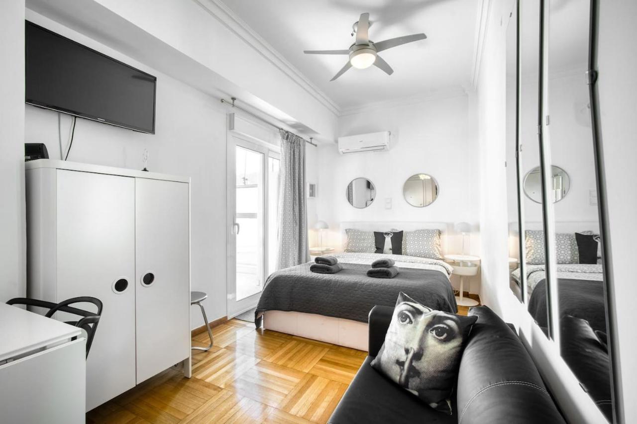 The Cactus Apartment With Large Sunny Balcony Atény Exteriér fotografie